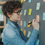 business owner reviewing financial reports for better decision making